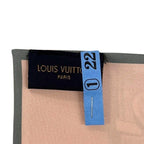Louis Vuitton Ribbon Scarf Bandeau Pink Beige Trunk Pattern Monogram Already — view 5