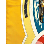 Hermes Scarf Carre 90 Yellow Belles Amures Aesthetics of Sails Already Cleaned — view 5