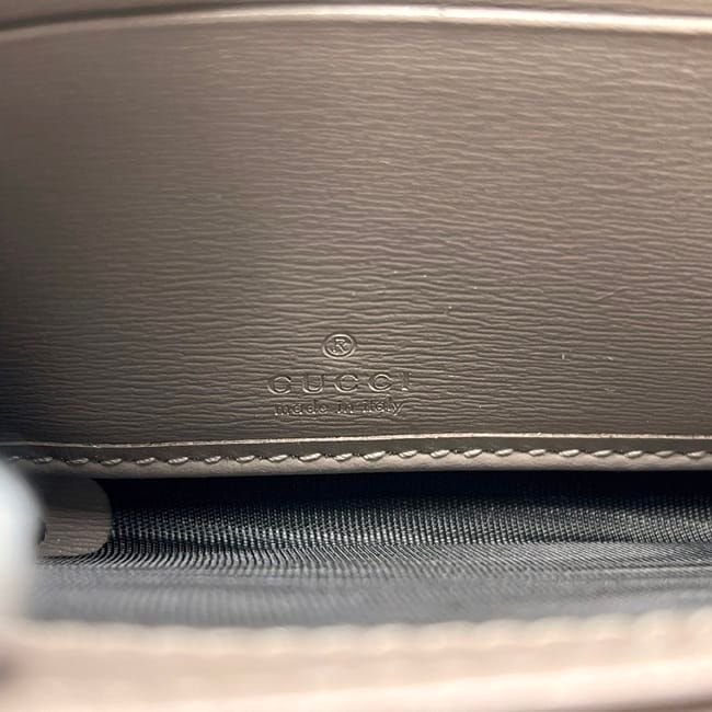 Gucci Zip Around Wallet Beige GG Shadow Leather — view 7
