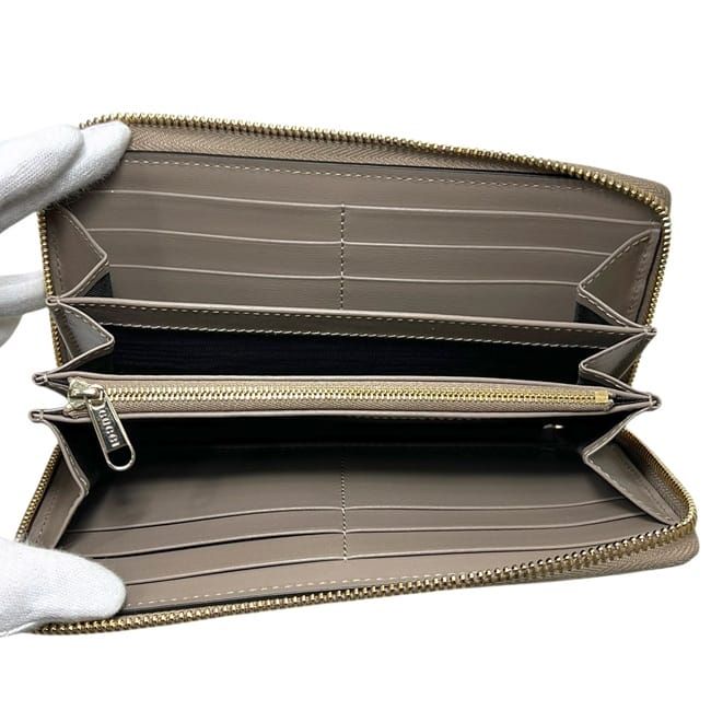 Gucci Zip Around Wallet Beige GG Shadow Leather — view 5