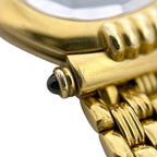 Dior Watch Swing Dress Navy Gold SS Quartz — view 9