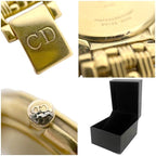 Dior Watch Swing Dress Navy Gold SS Quartz — view 5