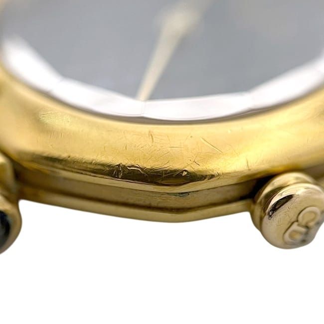 Dior Watch Swing Dress Navy Gold SS Quartz — view 7