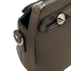 Fendi 2-Way by the Way Brown Beige Shoulder Bag Leather — view 5