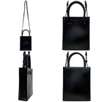 Loewe 2-Way Standard Tote Black Crossbody Calf Leather — view 2