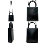 Loewe 2-Way Standard Tote Black Crossbody Calf Leather — view 2