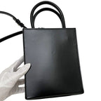 Loewe 2-Way Standard Tote Black Crossbody Calf Leather — view 9