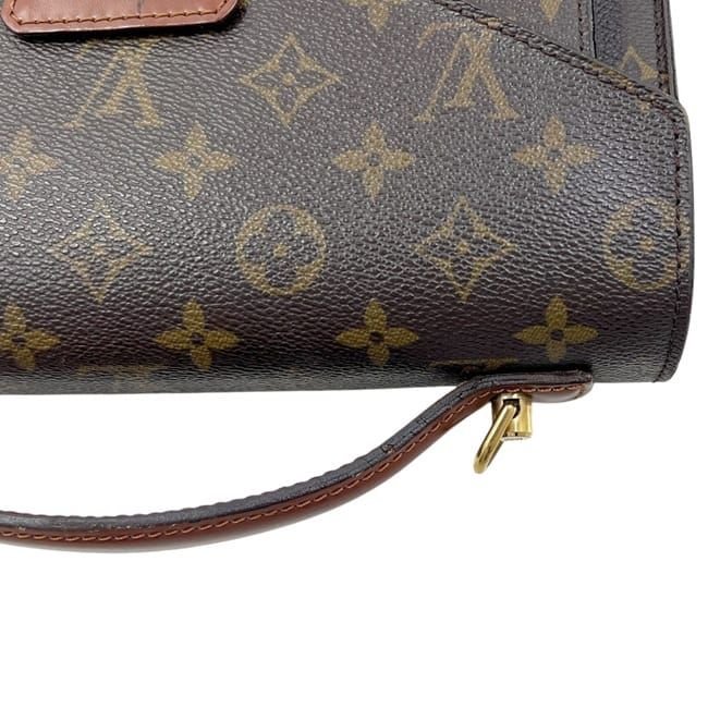 Louis Vuitton 2-Way Bag Monceau Brown Monogram Second Bag Canvas — view 9