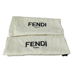 Fendi Sandals 35 Black Beige Multi Mesh — view 7