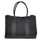 Hermes Neo Garden Party 41 Voyage Black Toile Military Negonda Silver — view 2