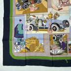 Hermes Scarf Carre 90 Comfort en Automobile Silk Multicolor — view 4