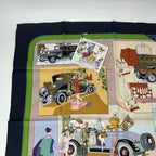 Hermes Scarf Carre 90 Comfort en Automobile Silk Multicolor — view 2