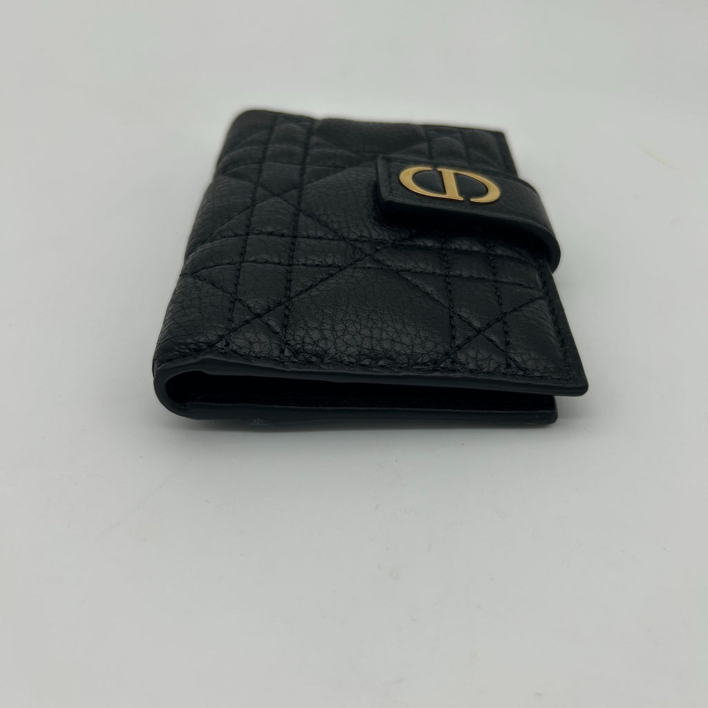 Dior Card Case Card Holders Black — view 6