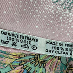 Hermes Carre 90 Silk Scarf Feux Dartifice Flame of Skill Pink — view 6
