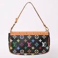 Louis Vuitton Pochette Accessoires Pouch Monogram Multicolor Black