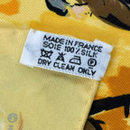 Hermes Silk Scarf Concerto Yellow — view 6