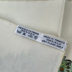 Hermes Carre 90 Sichuan Silk Scarf White — view 7