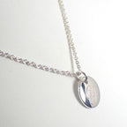 Tiffany & Co 925 Initial Round Braid Pendant — view 3