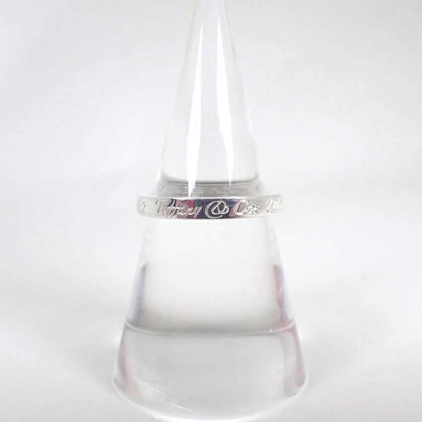 Tiffany & Co 925 Notes Narrow Ring — view 7