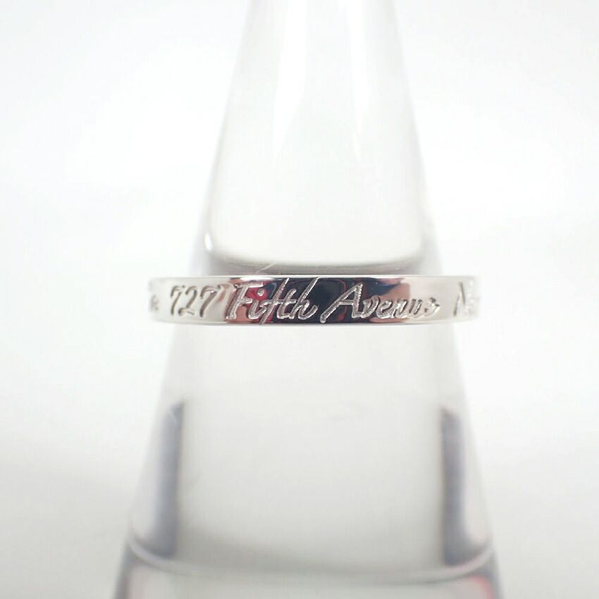 Tiffany & Co 925 Notes Narrow Ring — view 3