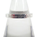 Tiffany & Co 925 Notes Narrow Ring