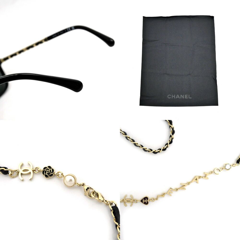 Chanel Square Eyewear Black — view 7