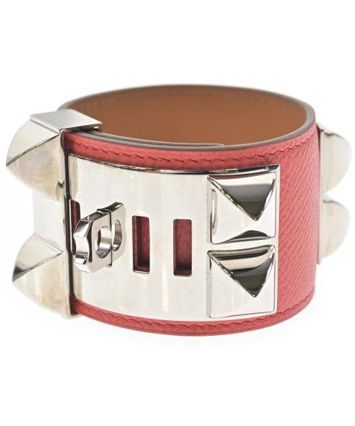 Hermes Bracelet Bangle Pink — view 2