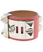Hermes Bracelet Bangle Pink — view 2