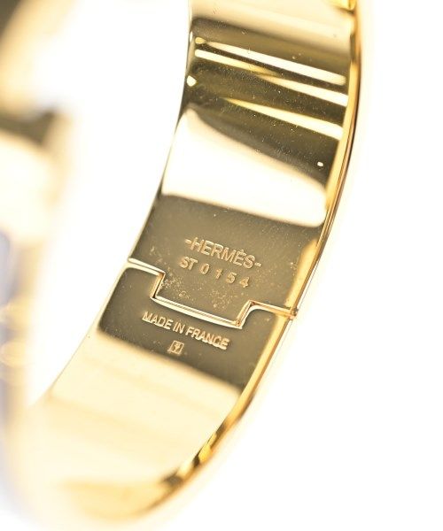 Hermes Bracelet Bangle Gold — view 5
