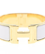 Hermes Bracelet Bangle Gold — view 3
