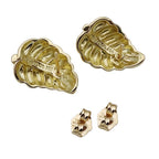 Tiffany & Co Earrings Leaf Yellow Gold — view 5