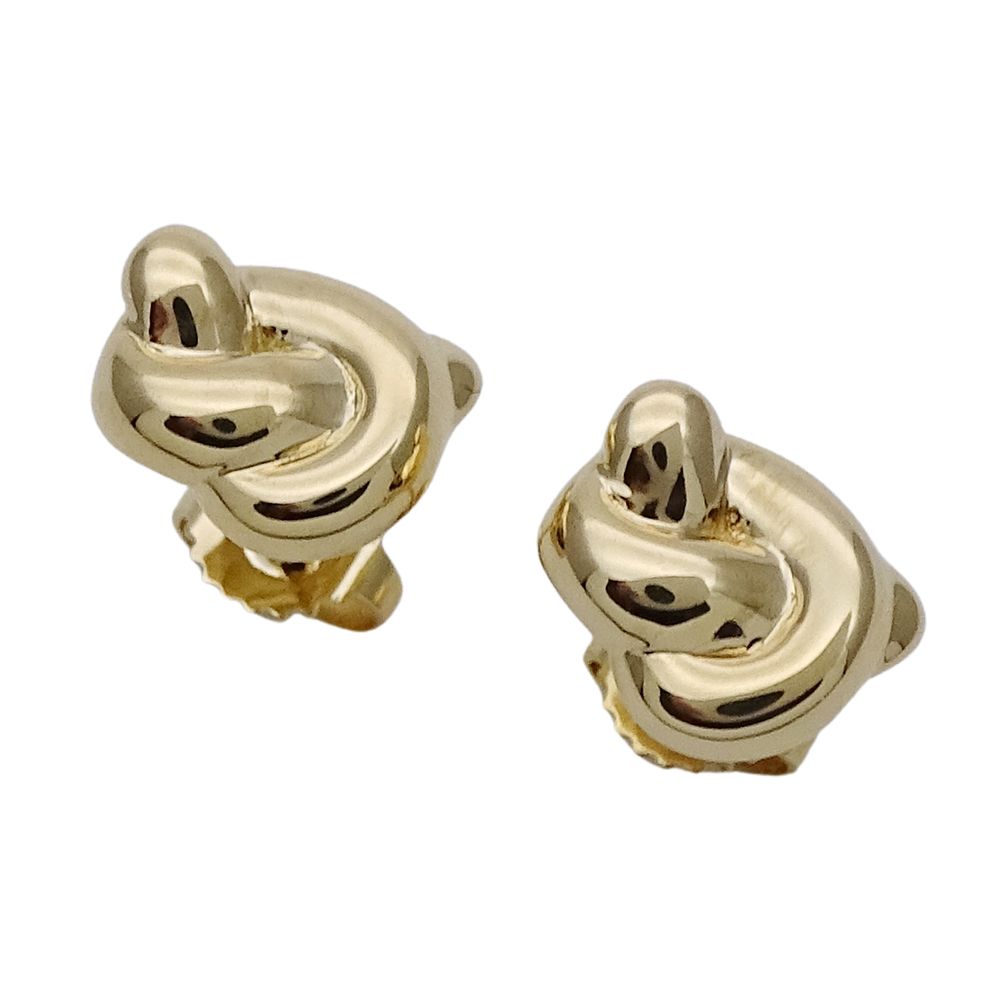 Tiffany & Co Earrings Knot Yellow Gold — view 3