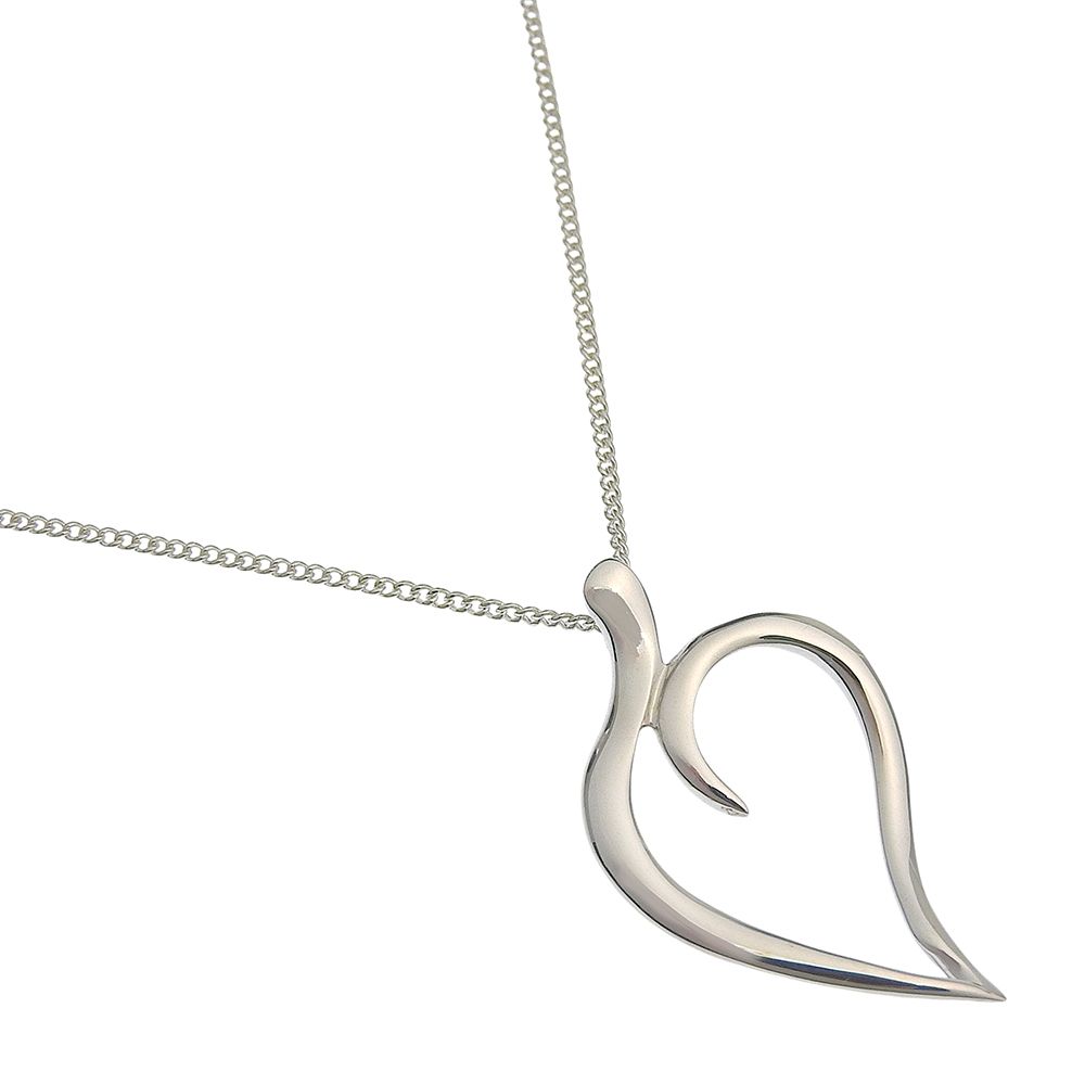 Tiffany & Co Leaf 925 Sterling Silver Necklace