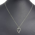 Tiffany & Co Leaf 925 Sterling Silver Necklace — view 2