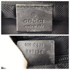 Gucci Black Gold GG Canvas Leather 019 Shoulder — view 4