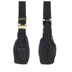 Gucci Black Gold GG Canvas Leather 019 Shoulder — view 8
