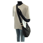 Gucci Black Gold GG Canvas Leather 019 Shoulder — view 7
