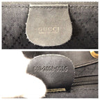 Gucci Bamboo Black Gold Leather 003 Backpack — view 4