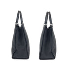 Gucci Bamboo Black Silver Nylon 002 Tote — view 8
