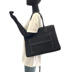 Gucci Black Silver GG Canvas 000 Tote Shoulder — view 7