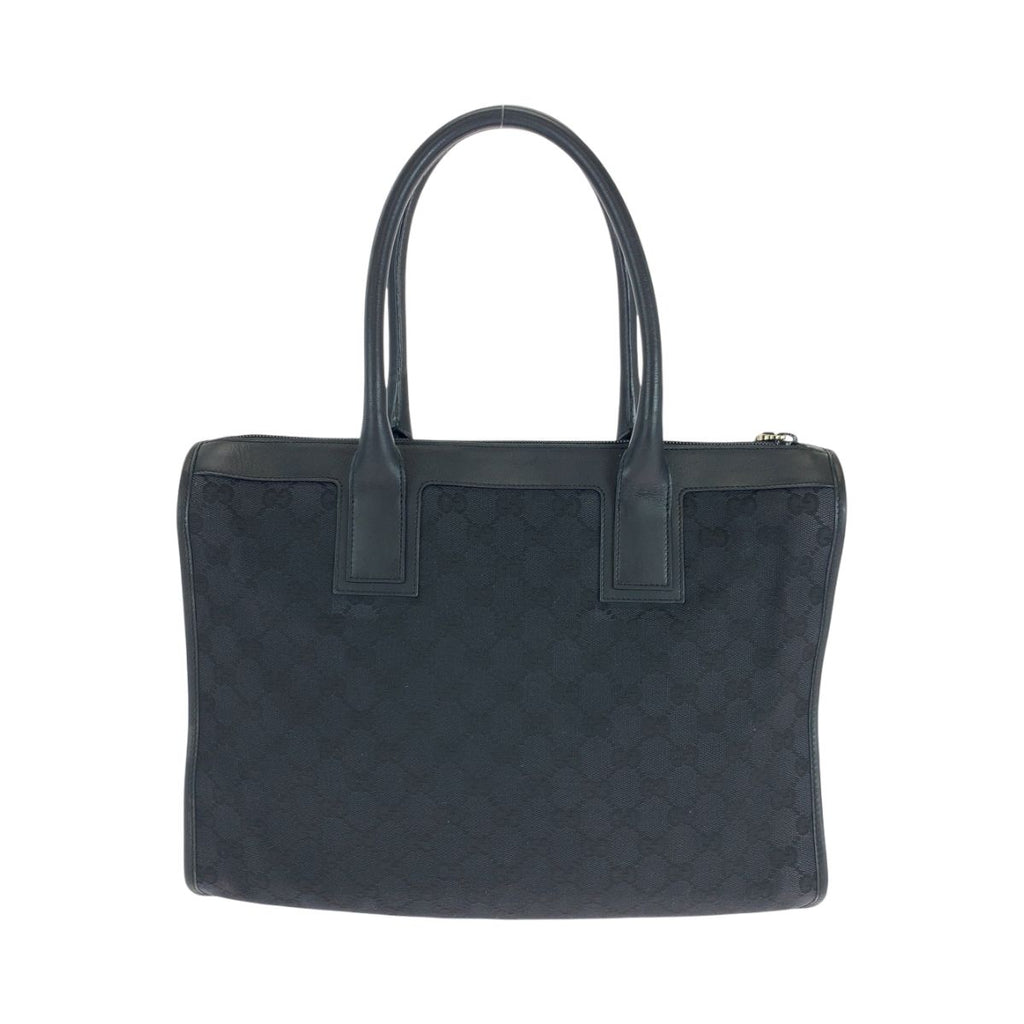 Gucci Black Silver GG Canvas 000 Tote Shoulder — view 2