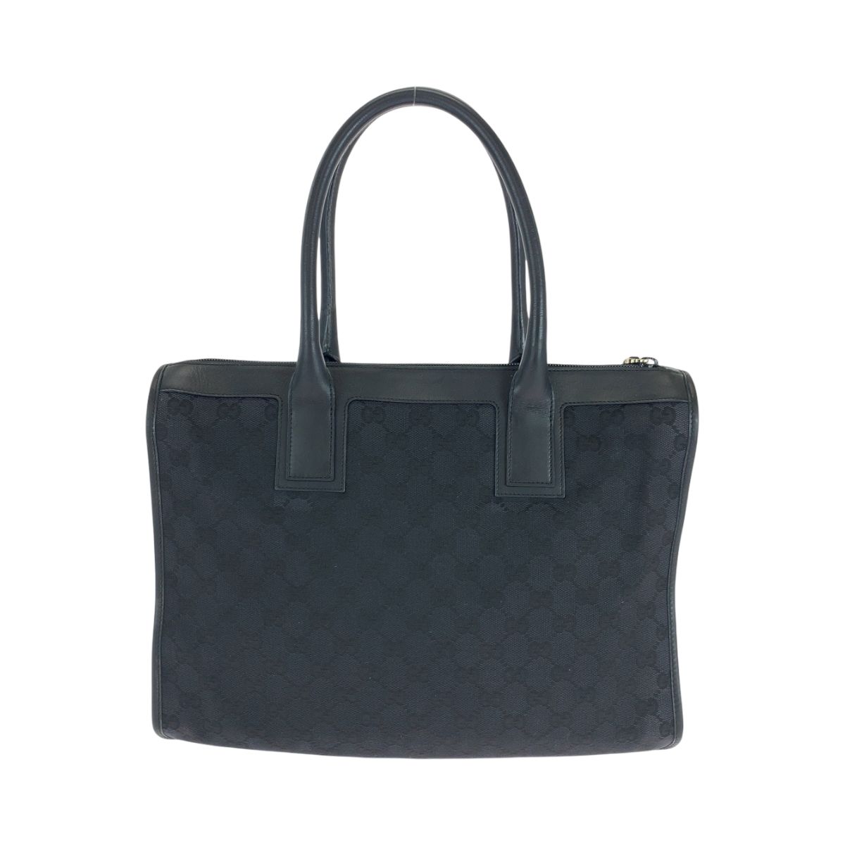 Gucci Black Silver GG Canvas 000 Tote Shoulder — view 2