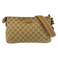 Gucci Sherry Line Beige Pink Gold GG Canvas Shoulder
