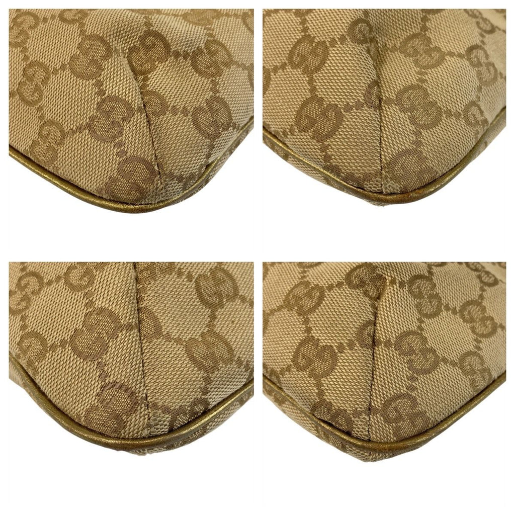 Gucci Sherry Line Beige Pink Gold GG Canvas Shoulder — view 3