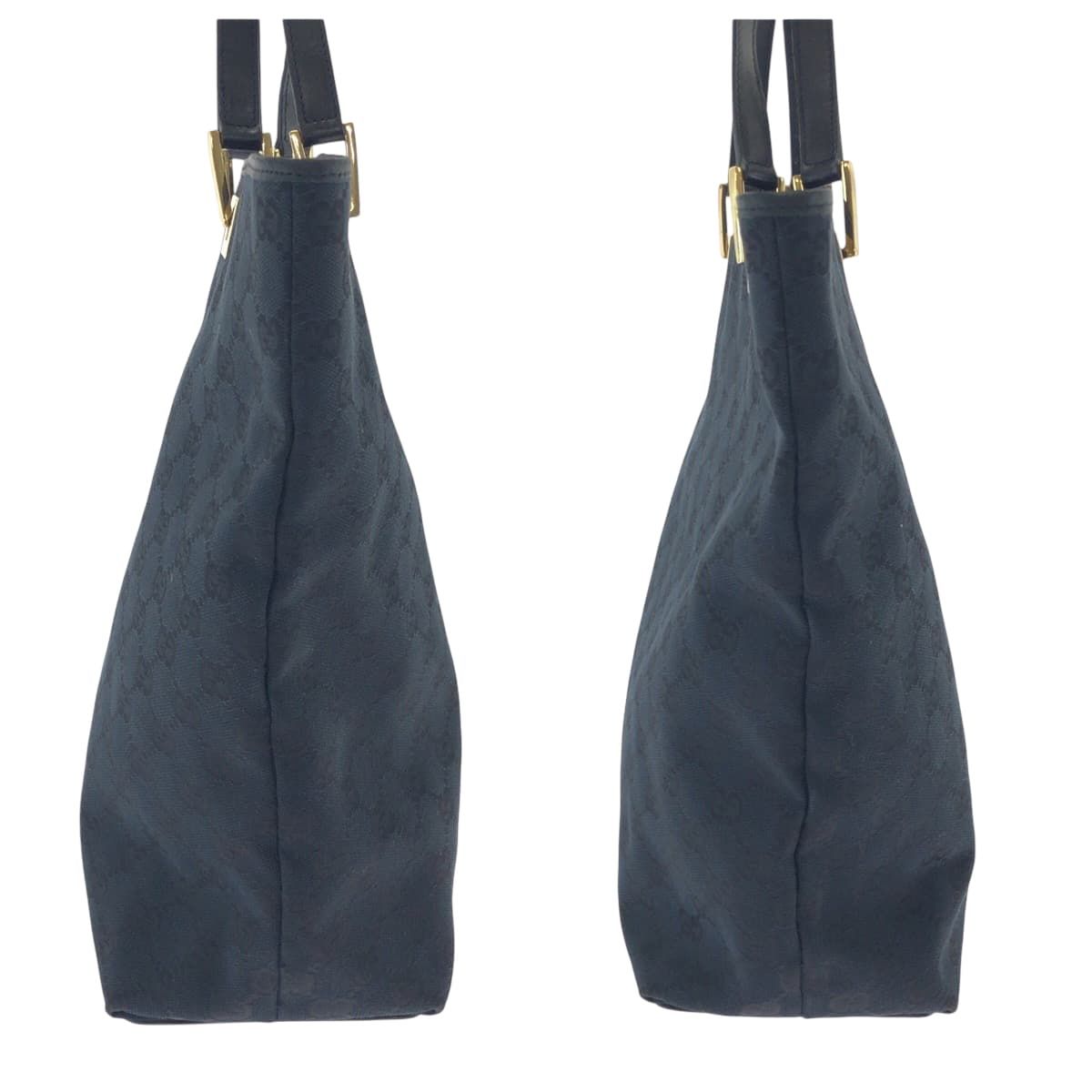 Gucci Black Gold GG Canvas 002 Tote Shoulder — view 8