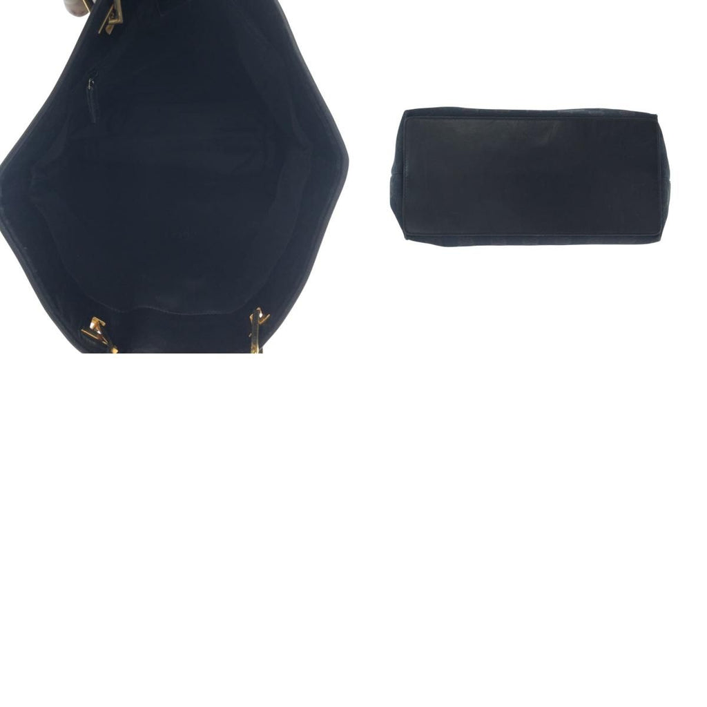 Gucci Black Gold GG Canvas 002 Tote Shoulder — view 9