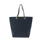 Gucci Black Gold GG Canvas 002 Tote Shoulder