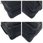 Prada Tessuto Black Silver Nylon Shoulder — view 3