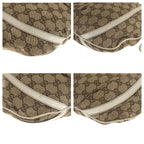Gucci Abbey Beige Ivory GG Canvas Leather Shoulder — view 3