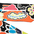 Hermes Twilly Red Scarf — view 2